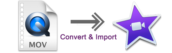 mov to imovie importing