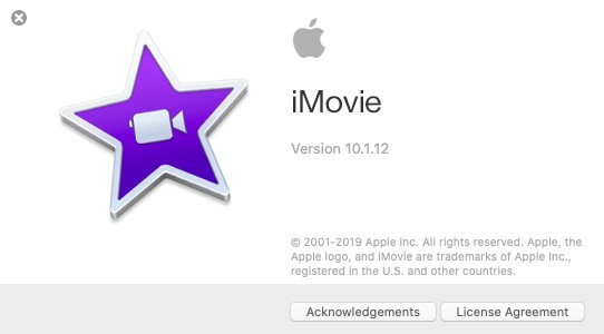 imovie for catalina 10.15.7