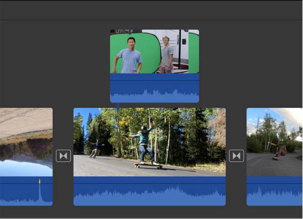 macbook imovie green screen