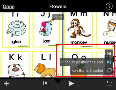 imovie for ios ken burns