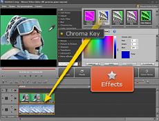 imovie green screen