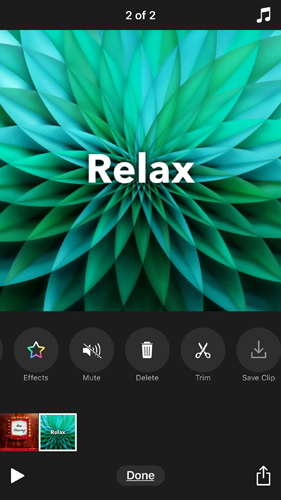 clips for ios editing