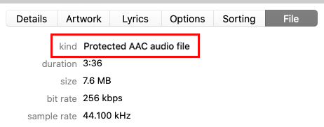 itunes protected music