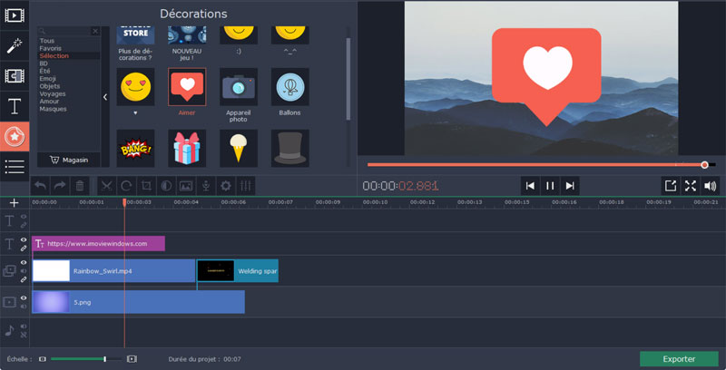 iMovie pour Windows Gratuit