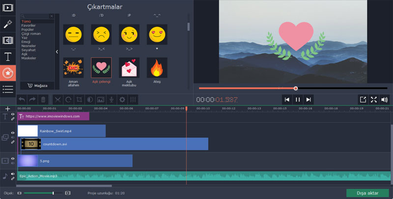 Windows 10 için iMovie indir
