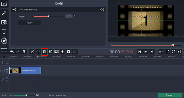 crop video without imovie