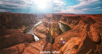 photo editor ai adjust