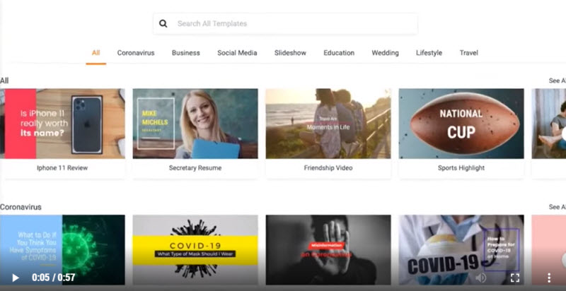 imovie pour android flexclip