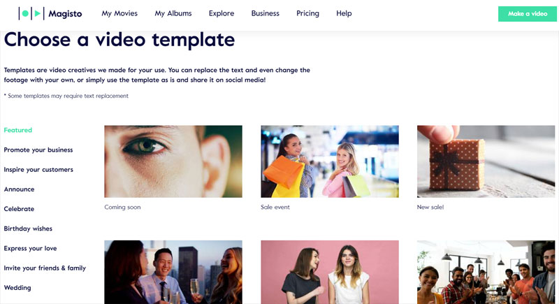 imovie pour chromebook magisto